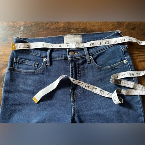 EVERLANE dark Wash high rise jeans size 27 - Picture 5 of 10